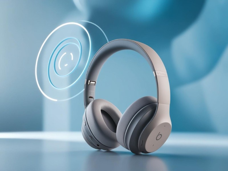 Logo del códec AptX junto a unos auriculares inalámbricos modernos, simbolizando la alta calidad de sonido.