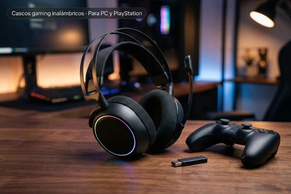Ilustración de los Corsair HS80 RGB WIRELESS