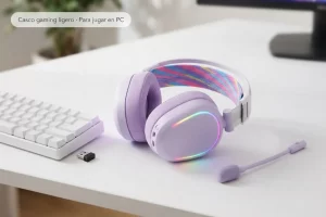 Ilustración de los Logitech G733 LIGHTSPEED