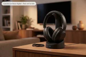 Sennheiser RS 175: cascos de TV digitales con entrada óptica