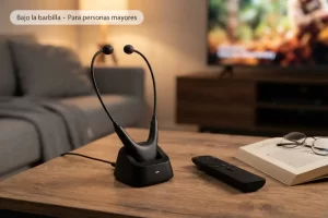 Sennheiser RS 2000: el de estetoscopio para oír mejor la tele